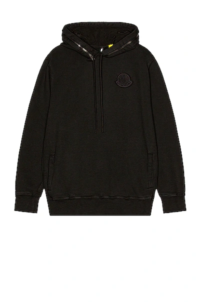 Shop Moncler Genius 1952 Hoodie Sweater In Black