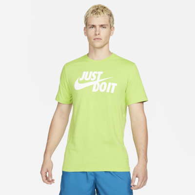 Shop Nike Men's  Sportswear Jdi T-shirt In Green