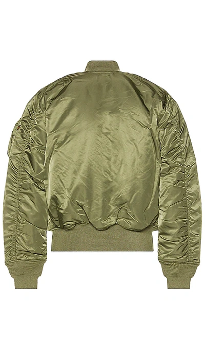 Alpha Industries Ma-1 Vf 59 Flight Jacket Sage Green In Sage