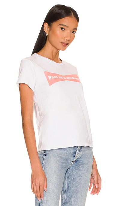 Shop Mother The Lil Goodie Goodie Tee In White