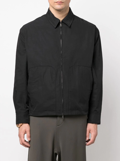 Qasimi Graphic-print Bomber Jacket In Black