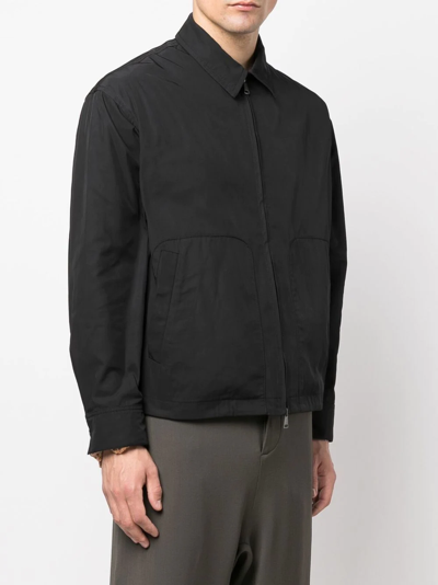 Shop Qasimi Graphic-print Bomber Jacket In Black