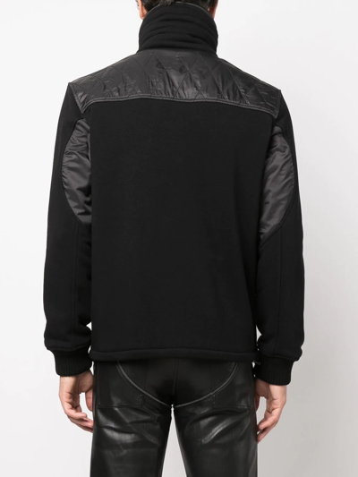 Shop Gmbh Padded-panelling Jacket In Black