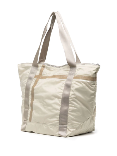 Shop A-cold-wall* Logo Patch Tote Bag In Brown