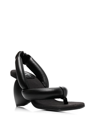 Shop Yume Yume Love Heel Sandals In Black