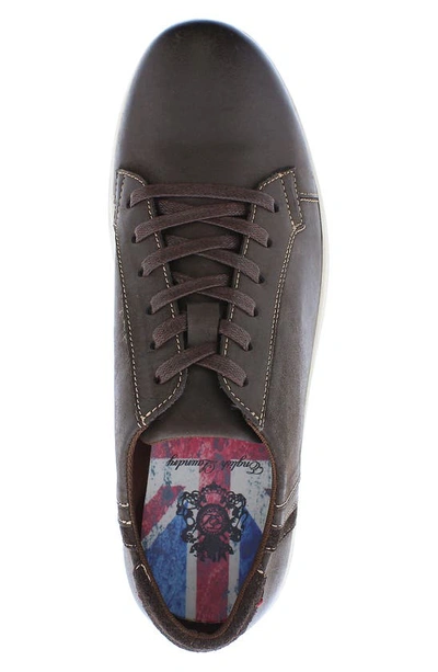 Shop English Laundry Thomas Suede Sneaker In Brown