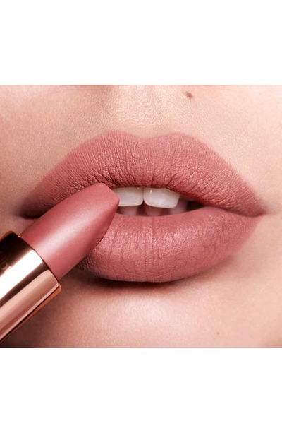 Shop Charlotte Tilbury Matte Revolution Lipstick In Pillow Talk Original