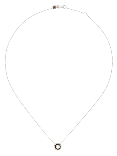 Selim Mouzannar 18kt White Gold Mina Diamond Necklace In Silver