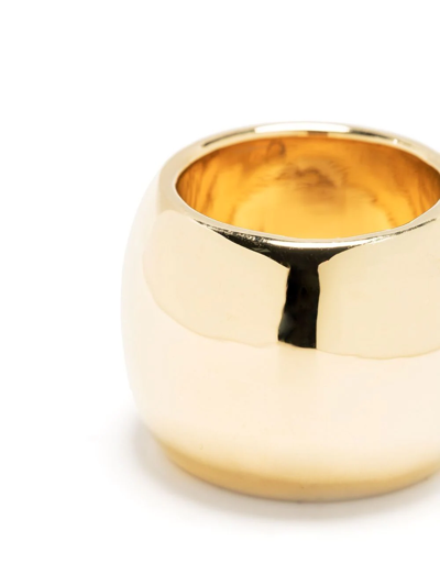 Shop Uncommon Matters Semibreve Chunky Ring In Gold