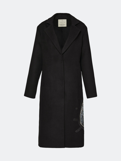Shop Unreal Fur Munga Coat In Black