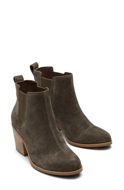 Shop Toms Everly Chelsea Boot In Olive