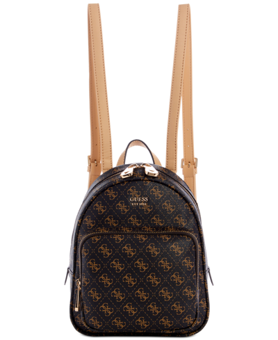 Guess Rylan Backpack - Brown/Gold