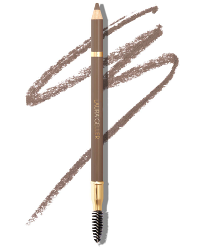 Shop Laura Geller Beauty Bravo Brows Soft Pencil + Brush In Taupe