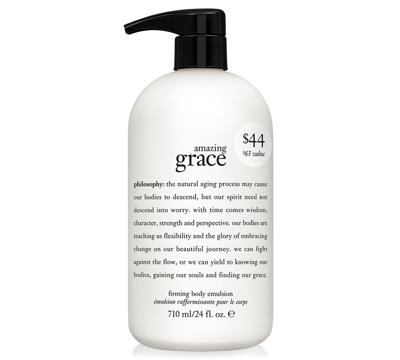 Shop Philosophy Amazing Grace Firming Body Emulsion, 24 Oz. Created For Macy's In No Color