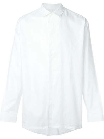 Maison Margiela Boxy Buttoned Shirt In White