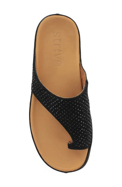 Shop Strive Belize Slide Sandal In Black