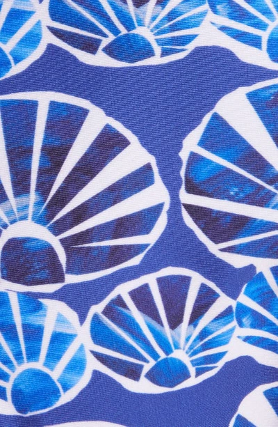 La Doublej Shell Print Reversible Bikini Bottom In Conchiglie