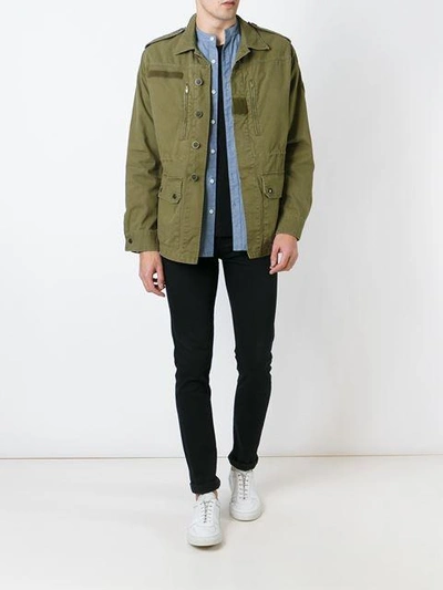 Shop Saint Laurent Military Jacket