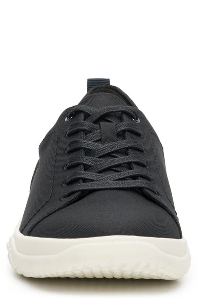 Shop Vince Camuto Haben Woven Low Top Sneaker In Black/ Charcoal