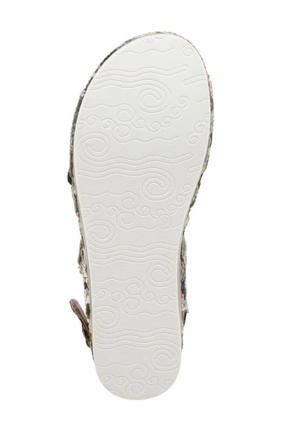 L'artiste Joelina-dazi Ankle Strap Sandal In Grey Multi