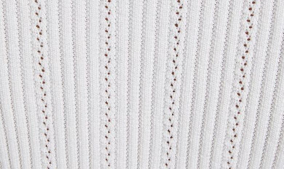 Balmain Short White Fitted Dress With Buttons