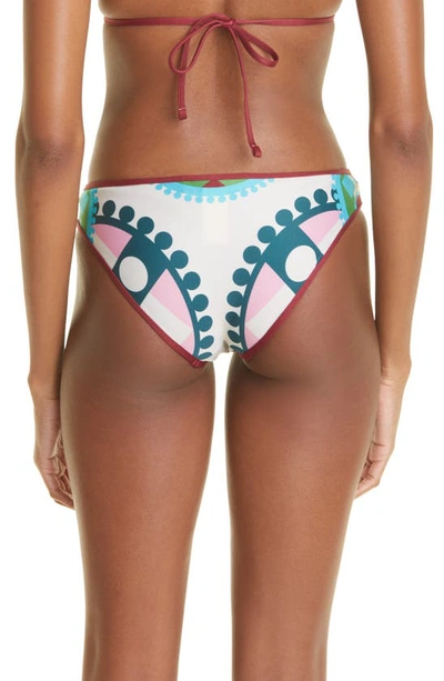 Shop La Doublej Abstract Print Bikini Bottom In Ruote Placee