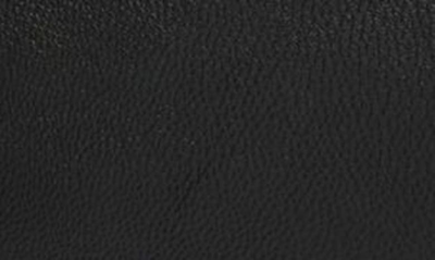 Topshop Leather Crossbody In Black In Black