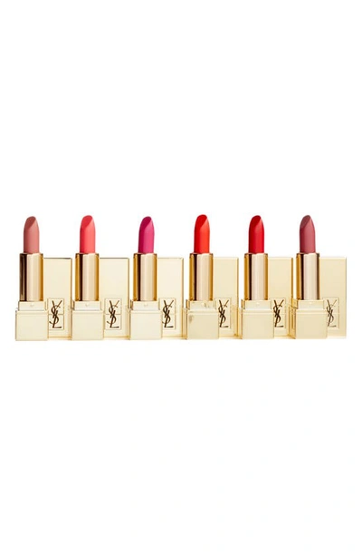 Shop Saint Laurent Travel Size Rouge Pur Couture Lipstick Set