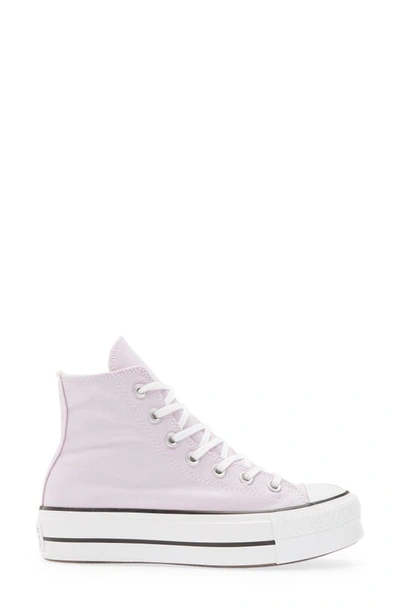 Shop Converse Chuck Taylor® All Star® Lift High Top Platform Sneaker In Pale Amethyst