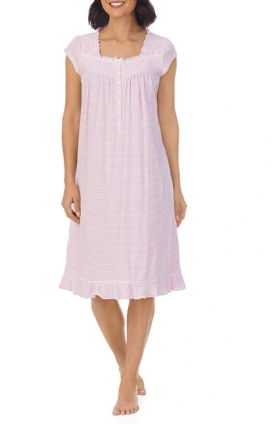 Shop Eileen West Waltz Cap Sleeve Nightgown In Stp