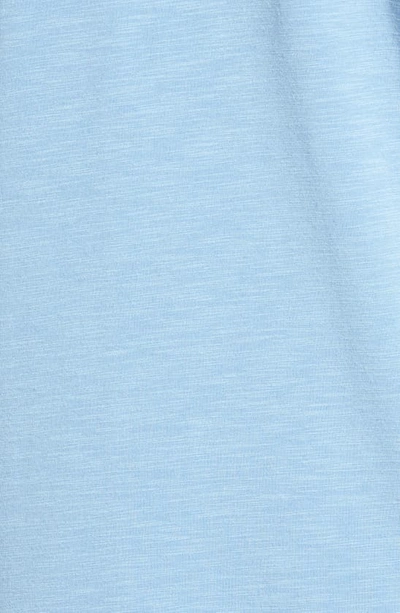 Travismathew Cloud Trim Fit Slubbed T-shirt In Sleet
