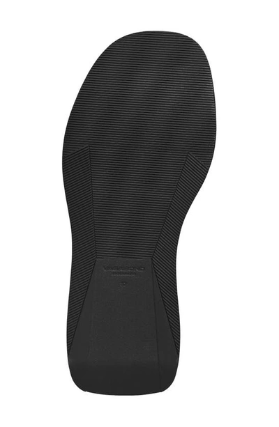 Vagabond Shoemakers Courtney Flatform Slide Sandal In Black