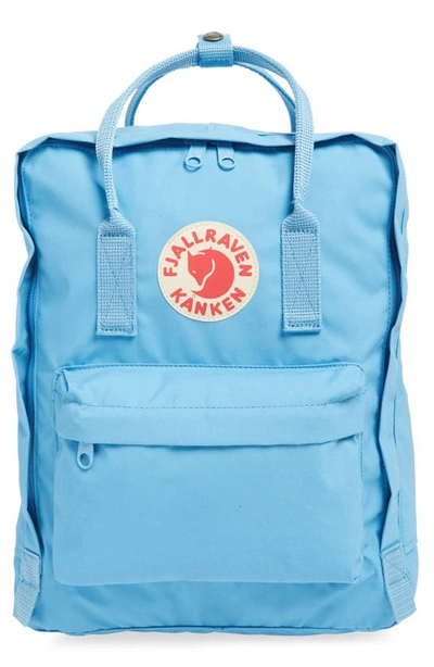 Shop Fjall Raven Kånken Water Resistant Backpack In Air Blue