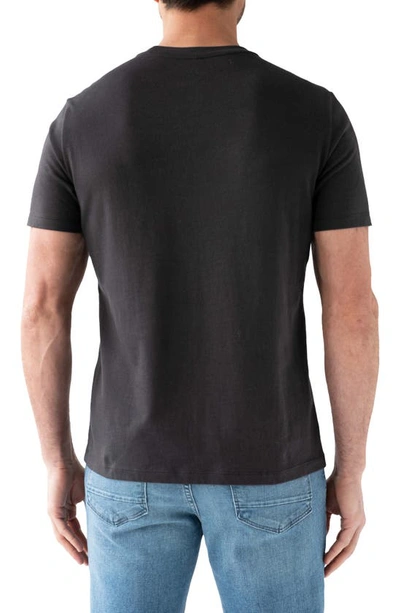 Shop Devil-dog Dungarees Signature Pocket T-shirt In Coal