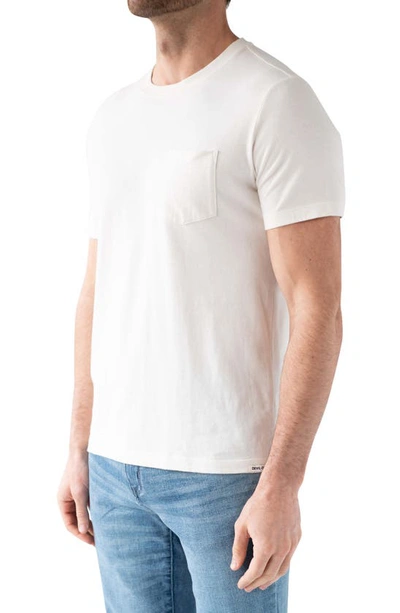 Shop Devil-dog Dungarees Signature Pocket T-shirt In Cloud