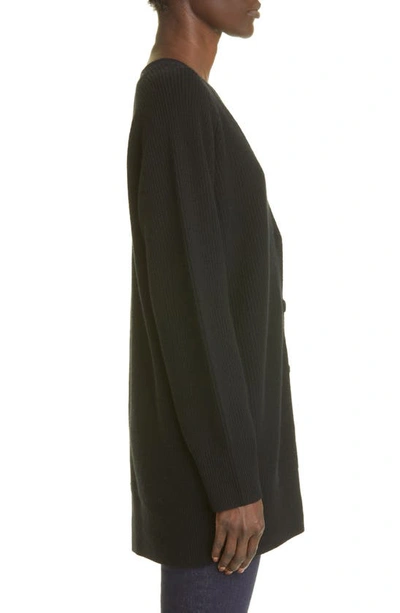 Shop Altuzarra Erika Shoulder Buckle Wool & Cashmere Cardigan In 000001 Black