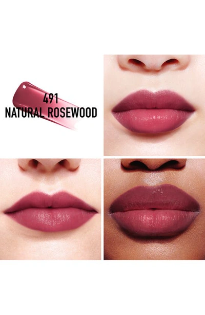 Shop Dior Addict Lip Tint In 491 Natural Rosewood