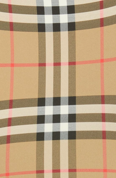 Burberry Dalby Check Sport Top In Archive Beige Ip Chk