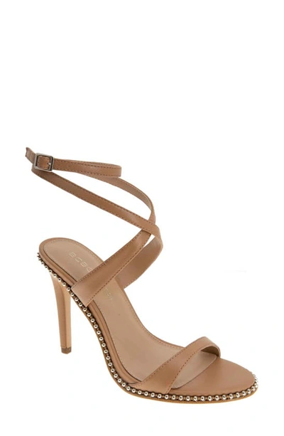 Shop Bcbgeneration Jilma Ankle Strap Sandal In Tan