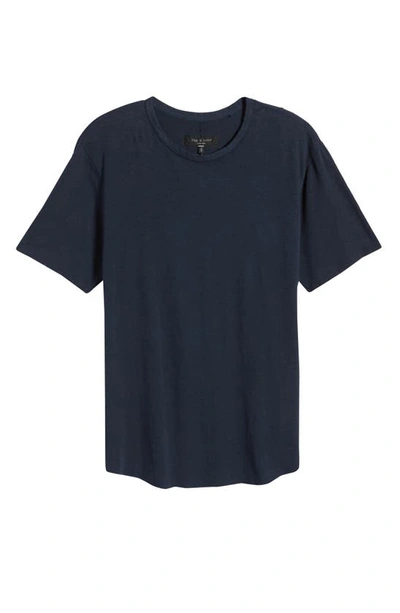 Shop Rag & Bone Haydon Linen & Cotton T-shirt In Sal