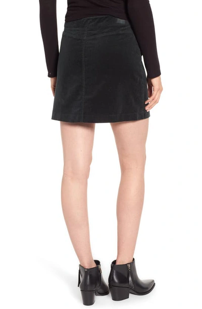 Shop 1.state Cord Miniskirt In Cypress Pine