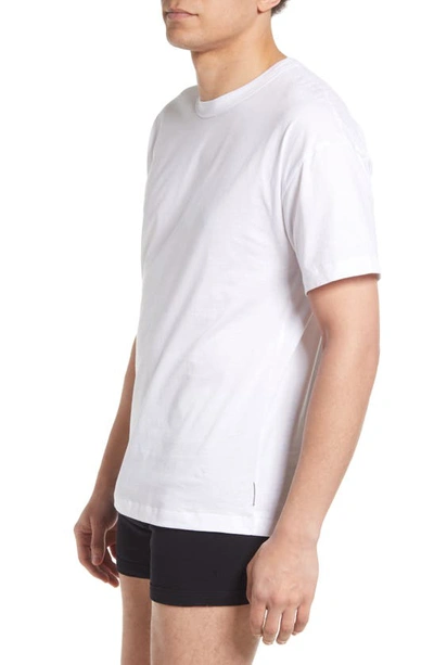 Shop Calvin Klein 3-pack Assorted Cotton Crewneck T-shirts In 33k 3 Brilliant