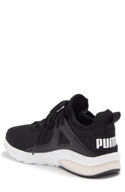 Shop Puma Electron 2.0 Lace-up Sneaker In Black-rosewater-white