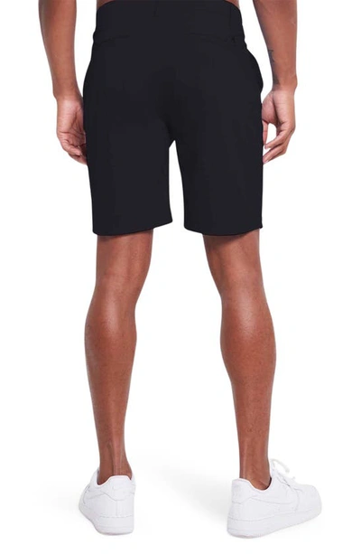 Shop Redvanly Hanover Pull-on Shorts In Tuxedo