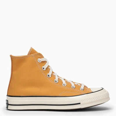 Shop Converse | Orange Chuck 70 High-top Sneakers