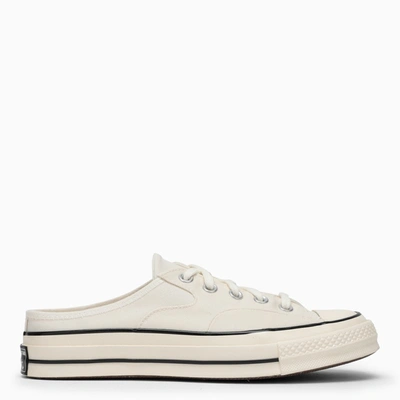 Shop Converse Off White Chuck 70 Mule Slip-on Sneakers