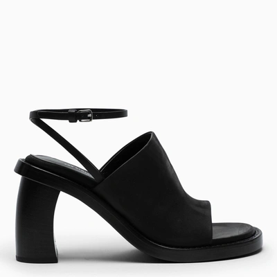 Shop Ann Demeulemeester Black Oona Medium Sandals