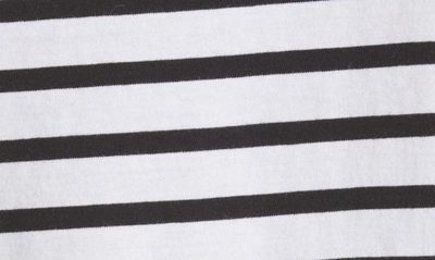 Shop Atm Anthony Thomas Melillo Stripe Boy Tee In Black/ White Stripe