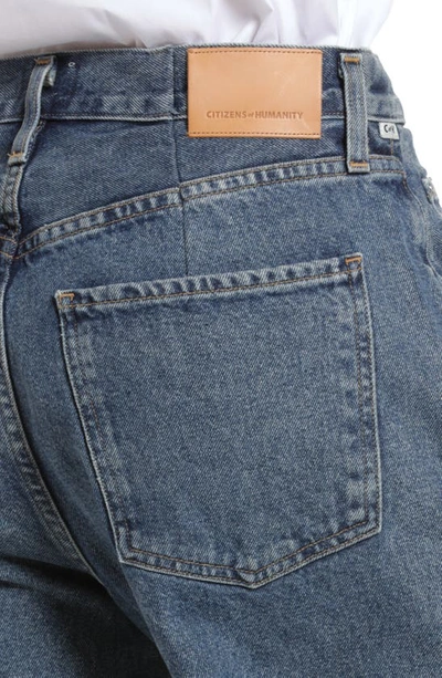 Citizen Of Humanity Horseshoe High Waist Nonstretch Jeans In Magnolia