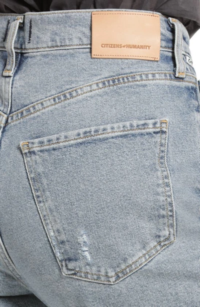 Citizen Of Humanity Florence High Waist Wide Straight Leg Jeans In Adorn